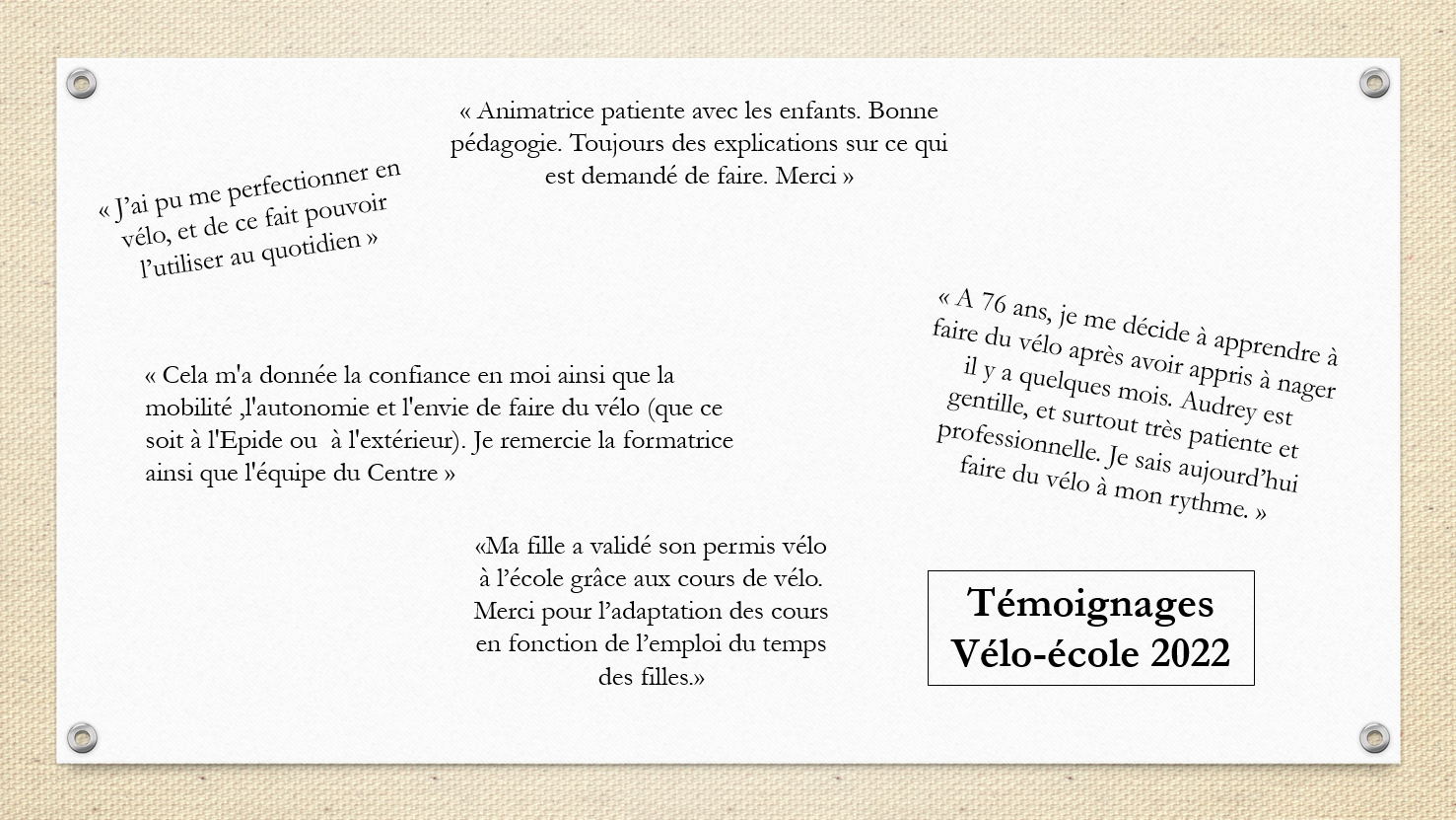 Image tmoignage